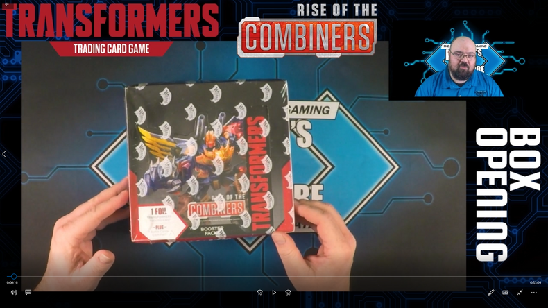 Rise of the Combiners Transformers TCG Box Opening