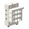 Bijur Delimon M2500C3G Valve Assembly, 3 Section, BSPP