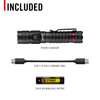 COAST 31263 PX200R – Rechargeable Flashlight, 2000 Lumens – what's included