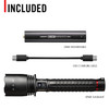COAST 31074 XP80R – Dual Power Rechargeable Flashlight, 15000 Lumens – what's included
