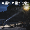 COAST 31514 LS20R – Rechargeable Spotlight, 2500 Lumens, IP67 Waterproof – specifications
