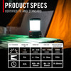 COAST 31035 EAL55R – Dual Power Rechargeable Lantern, 3000 Lumens – features