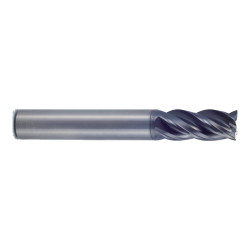 YG-1 UGMF68928 V7 Plus A 4 Flute Multiple Helix Plain Shank End Mill 15/32 x 1/2 x 1-1/4 x 3-1/2