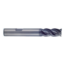 YG-1 UGMF69917 V7 Plus A 4 Flute Multiple Helix Flat Shank End Mill 1/2 x 1/2 x 1-1/4 x 3