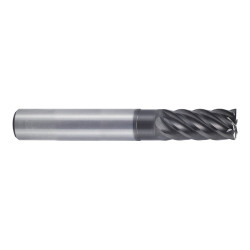 YG-1 UGMH08909 V7 Plus A 6 Flute 45 Degree Helix Square Extended Neck End Mill 5/8 x 5/8 x 3/4 x 2-3/8 x 6