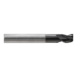 YG-1 JAG98925 Alu-Power HPC 3 Flute Corner Radius With Neck 37 Degree Helix Coated End Mill 1/2(R.19) x 1/2 x 5/8(2-1/4) x 4