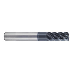 YG-1 UGMH07904 TitaNox-Power 5 Flute Corner Radius Extended Neck End Mill 3/16(R.030) x 3/16 x 7/32 x 1 x 3