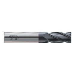 YG-1 G9H88001N YGBasix Carbide 4 Flute 30deg. Helix Regular Length End Mill Coated 1/64 x 1/8 x 3/64 x 1-1/2