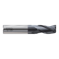 YG-1 G9I10003N YGBasix Carbide 3 Flute 30deg. Helix Regular Length End Mill Coated 3/64 x 1/8 x 1/8 x 1-1/2