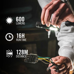 COAST 31461 KL35R – Rechargeable Inspection Light, 600 Lumens, Clam pack – specifications