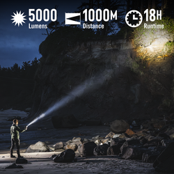 COAST 31501 LS50R – Spotlight, 5000 Lumens, IP67 Waterproof – specifications