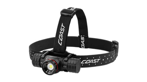 Coast 30344 | XPH34R Headlamp in Vending Package (Includes Silicone Strap) (30344)