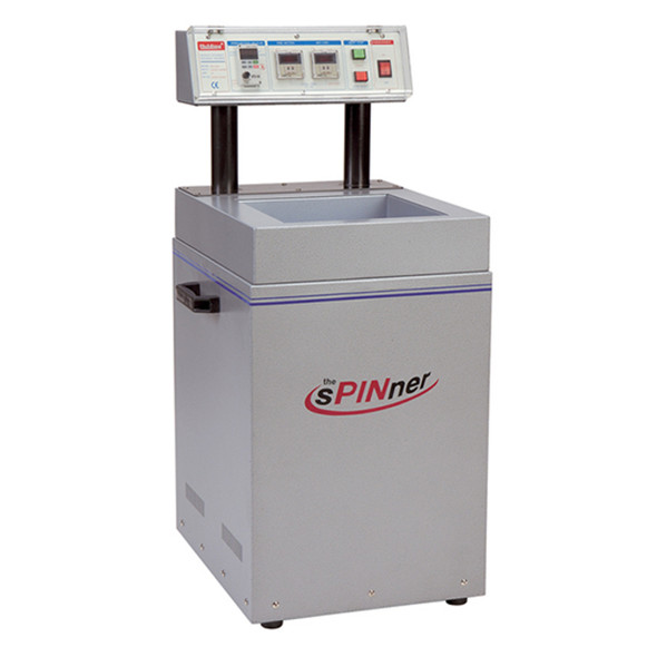 Techniks EHD-728 | Magnetic Deburring Machine - Adjustable Speed, Intensity Controls, Programmable Timers, 19x19x37 inches