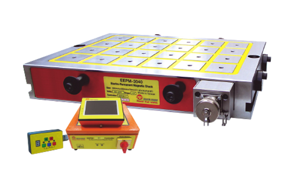 Techniks EEPM-2540B | Magnetic Workholding Chuck - Powerful CNC Machining Solution (EEPM-2540B)
