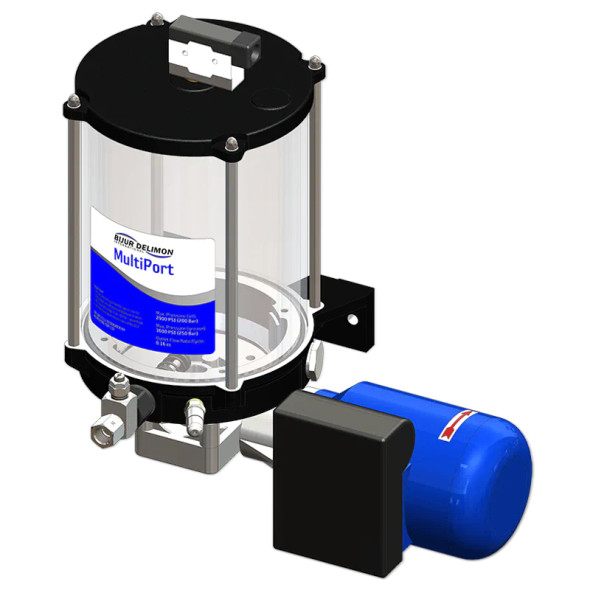 Bijur Delimon 41320-1NF Multiport Lubricator, 110VAC, Single Phase, 2L Reservoir (41320-1NF)