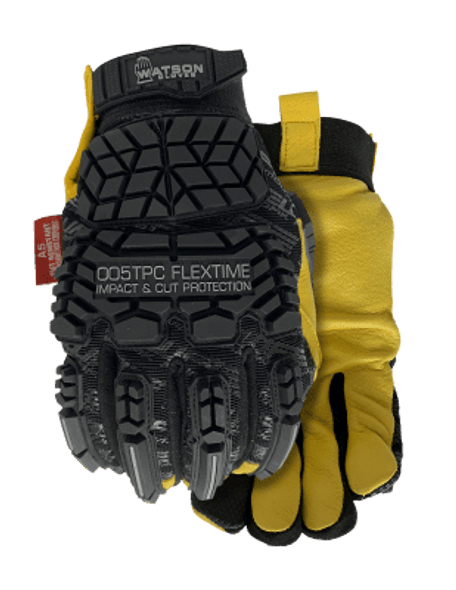 Watson Gloves 005TPC Flextime – Impact-Resistant Water-Resistant Cut-Resistant Work Gloves