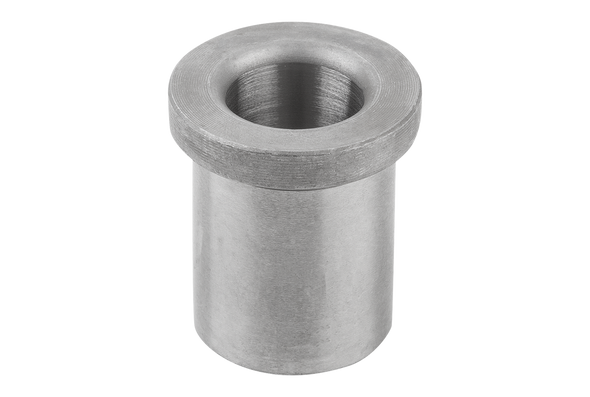 Kipp K1022.A1280X36 Drill Bushing with Collar, DIN 172 Style A, 12.8mm ID, 22mm OD, 36mm Length, long Type, Hardened Steel