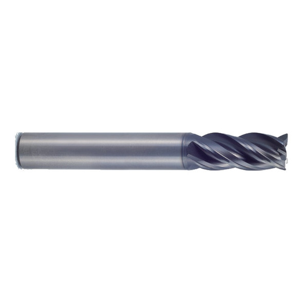 YG-1 UGMF68022 V7 Plus A 4 Flute Multiple Helix Plain Shank End Mill 11/32 x 3/8 x 1/2 x 2-1/2