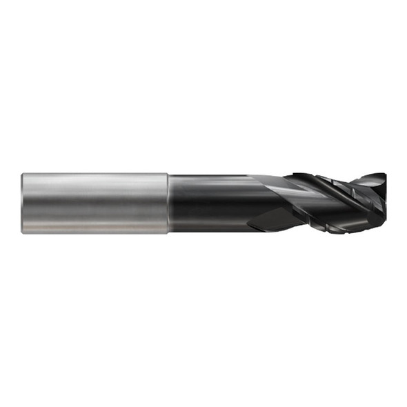 YG-1 JAI39905 Alu-Power HPC 3 Flute 37 Degree. Helix Extended Length Chip Breaker Corner Radius Coated End Mill 1/2(R.03) x 1/2 x 5/8(3-3/8) x 5