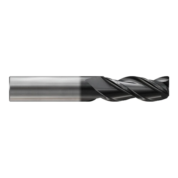 YG-1 JAG97719 Alu-Power HPC 3 Flute Corner Radius End Mill DLC Coated 1/4(.020) x 1/4 x 1-1/4 x 3