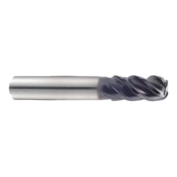 YG-1 UGMG42951 TitaNox-Power Double Core 4 Flute Corner Radius End Mill 5/8(R.125) x 5/8 x 1-5/8 x 4