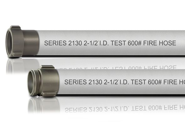 Abbott Rubber 2130-2500-50-NST-AL/RL 2-1/2 ID X 50 FT 600 PSI Test Single Jacket