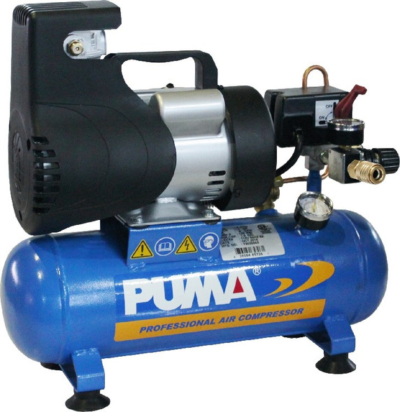 Puma LA-5706 1 HP, Oil-Less with Hot Dog Hand Carry Tank