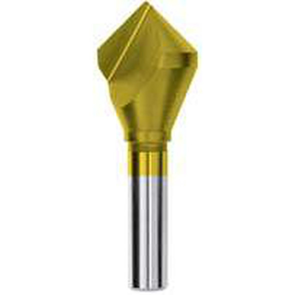 Magafor 84482215870 5/8 TiN Cobalt Single Flute Countersink 60