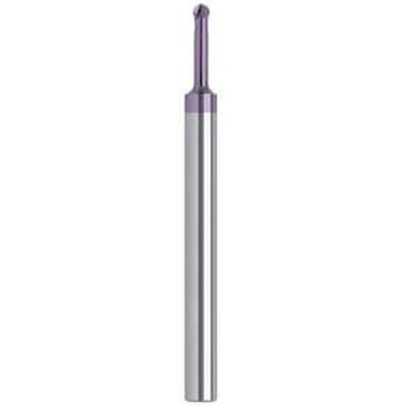 Magafor 888522H0200 2.0mm Ball End Hard'x 220 End Mill w/Back Clearance