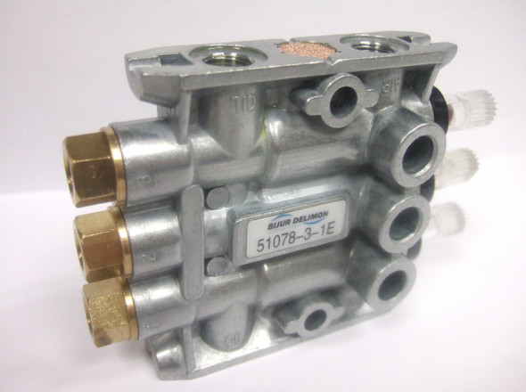 Bijur Delimon 5107831E MPA Micro Pump, Pneumatic 3-Way Injector, Group Actuation
