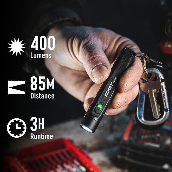 COAST 31486 KL50R – Rechargeable Inspection Light, 400 Lumens – specifications