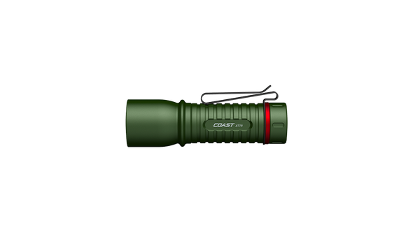 COAST 31423 XT7R – Rechargeable Flashlight, 1000 Lumens, Forest