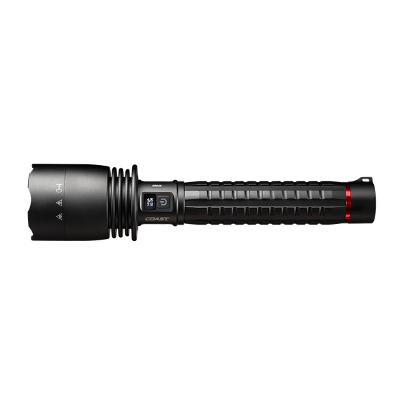COAST 31074 XP80R – Dual Power Rechargeable Flashlight, 15000 Lumens
