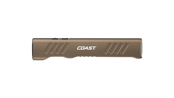 COAST 31104 SLAYER PRO – Rechargeable Flashlight, 1150 Lumens, IP67 Waterproof, Dune