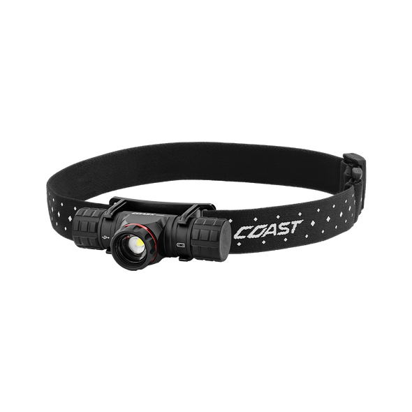 COAST 30325 XPH30R – Dual Power Rechargeable Headlamp, 1000 Lumens