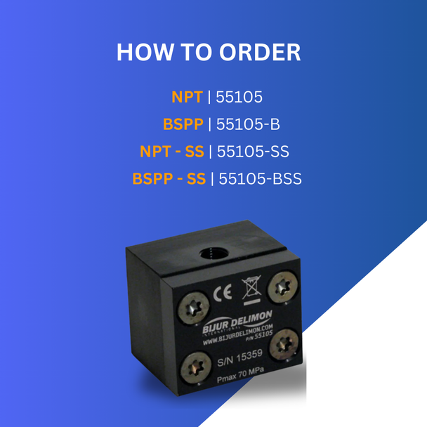 Bijur Delimon 55105 | Lube Point Monitor (BDI55105)