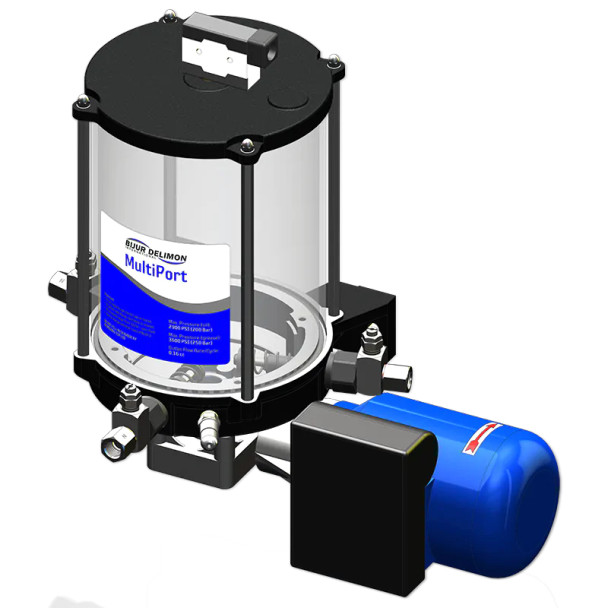 Bijur Delimon 41320-3NF Multiport Lubricator, 110V, 2L Reservoir (41320-3NF)