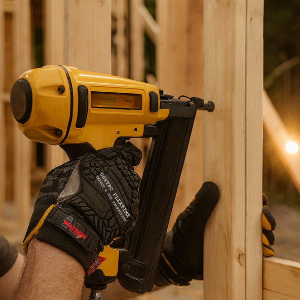 Watson Gloves 005TPC Flextime – Impact-Resistant Water-Resistant Cut-Resistant Work Gloves