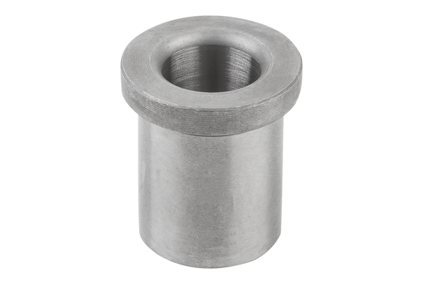 Kipp K1022.A0430X08 Drill Bushing with Collar, DIN 172 Style A, 4.3mm ID, 8mm OD, 8mm Length, short Type, Hardened Steel
