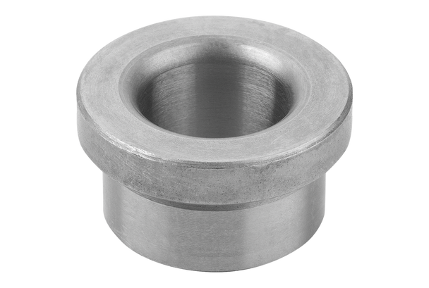 Kipp K1022.A3800X30 Drill Bushing with Collar, DIN 172 Style A, 38mm ID, 55mm OD, 30mm Length, short Type, Hardened Steel