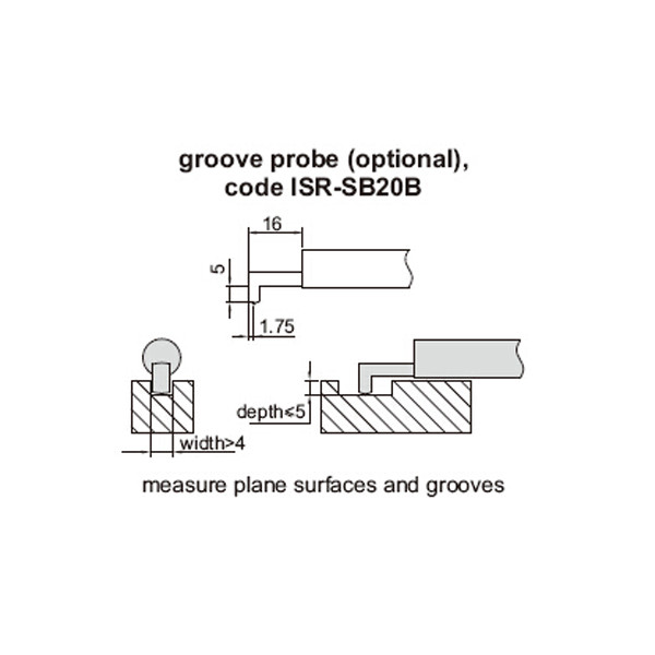 Insize ISR-SB20B precision measuring tool
