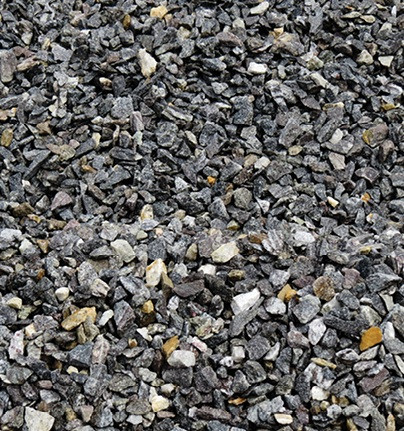Neutral stone for landscape projects, hole backfill or portland cement.