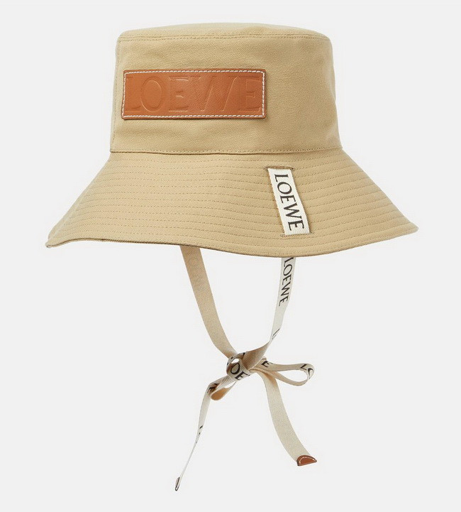Loewe Fisherman Hat in Canvas Sand Bucket
