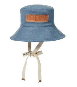 LOEWE Fisherman Hat in Canvas Denim Bucket