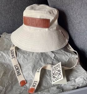 Loewe Fisherman Hat in Canvas Sand Bucket