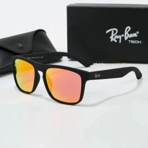 Ray-Ban Justin Classic Sunglasses Orange Mirror Lenses