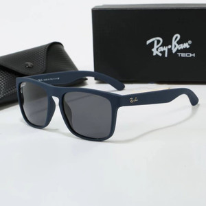 Ray-Ban Justin Classic Sunglasses in Matte Navy Frame