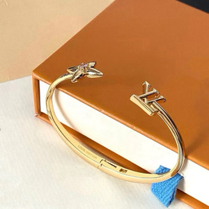 Louis Vuitton Louisette Signature Bracelet Gold-Finish