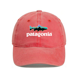 Patagonia Salmon Pink Trout Baseball Cap for Men & Women