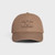 Celine Triomphe Patch Baseball Cap in Cotton Brown
